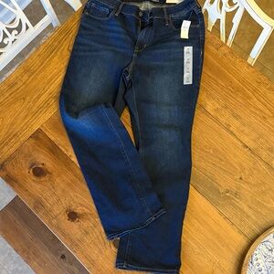 Old Navy Women's Boot Cut Jeans - Dark Blue